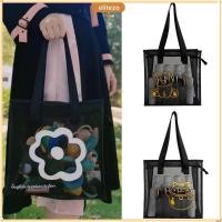 ราคา ถุงเป้สำหรับเดินทาง ELITEZO ทำจากผ้าเนลลายการ์ตูนดอกไม้ มีซิปกับความโปร่งใส เหมาะสำหรับการพกพาในวันหยุดหรือทริปทะเล (43676557927)