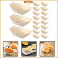 ราคา ผู้ลากมากดีzo จานซูชิ 50ชิ้น เสิร์ฟอาหารหลายขนาดทิ้งไม้จานรูปเรือ สร้างสรรค์ถาดรูปร่างเรือจานญี่ปุ่นชามไม้เครื่องประดับงานแต่งง (29093626543)