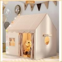 ราคา ELITEZO บ้านปราสาทเจ้าหญิง พับในร่มกลางแจ้งเด็กเล่นเต็นท์ การ์ตูน Enfant Room House Playhouse Decor (56301867933)