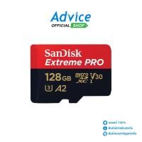 ราคา SANDISK 128GB Micro SD Card ไมโครเอสดีการ์ด Extreme Pro SDSQXCD 128G GN6MA 200MB s A0144999 (16881031346)