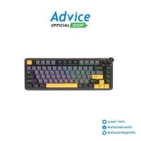 ราคา AULA WIRELESS BLUETOOTH KEYBOARD คีย์บอร์ด AU75 BLACK STAR SWITCH A0163083 (26171306601)