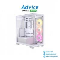 ราคา ATX CASE เคสคอมพิวเตอร์ NP CORSAIR ICUE LINK 3500X RGB TEMPERED GLASS WHITE A0161263 (24035984903)