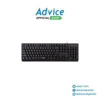ราคา RAPOO USB KEYBOARD คีย์บอร์ด NK1900 BLACK A0152362 (23784529518)