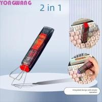 ราคา YONGWANG66HR คีย์ Caps Puller 2 in 1 DIY คีย์บอร์ดสวิตช์ Puller แบบพกพาโปร่งใสน้ําหนักเบาคีย์บอร์ด Keycap Extractor แป้นพิมพ์เครื่องกล (56701694418)