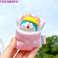 ราคา YONGWANG66HR Good Night Doraemon พวงกุญแจ Creative Kawaii Sleeping Doraemon พวงกุญแจ แฟชั่นของเล่น PVC อะนิเมะ Doraemon จี้รถ (58002426914)
