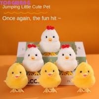 ราคา YONGWANG66HR เป็ดไขลานกระโดดของเล่น เหมือนจริงเดิน Clockwork ฤดูใบไม้ผลิไก่ของเล่น ตุ๊กตาตุ๊กตาพวงกุญแจ Interative น่ารัก Plush ท่องเที่ยวเด็ก Crawling ของเล่นเด็ก (53602117319)
