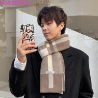 ราคา YONGWANG66HRผู้ชายผ้าพันคอขนสัตว์ลายสก๊อต คลาสสิกWindproofฤดูหนาวแคชเมียร์ผ้าพันคอ คุณภาพสูงThickenยาวWarm Checkeredผ้าพันคอชาย (51350310112)