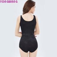 ราคา YONGWANG66HR Slimming Bodysuit Shaper ดอกไม้บางกางเกงหลังคลอด แฟชั่นไม่มีรอยต่อกางเกงชุดชั้นใน Body Shaping ชุดชั้นในโยคะ (44902358961)