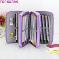 ราคา หยงวัง66ชม กระเป๋าดินสอสี 2 3 4ชั้นความจุขนาดใหญ่กรณีดินสอ สีทึบเรียบซิปภาพวาดการจัดเก็บข้อมูลผู้ถือโรงเรียนเครื่องเขียนกระเป๋าอุปกรณ์สํา (50151984437)