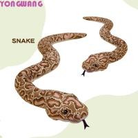 ราคา YONGWANG66HR ตุ๊กตางู จําลองงูยักษ์ของเล่นตุ๊กตา ยักษ์ Boa ตกแต่งบ้านยาวถุงมือสัตว์หุ่นมือของเล่นหมอน (56350461654)