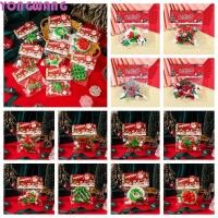 ราคา YONGWANG66HR Cat Paw Squeeze ของเล่น การ์ตูนคริสต์มาส Fidget ตุ๊กตา น่ารักวาฟเฟิลยืดหยุ่น TPR Pinch อาหาร Series ของเล่นตลก (51200294770)