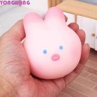 ราคา YONGWANG66HR หมูสีชมพูของเล่นบีบ Mochi การ์ตูนสัตว์บีบของเล่นหยิก การ์ตูนสัตว์ของเล่น Kawaii กระต่ายสีชมพู Cherry Blossom หมูวันเกิด (48052009637)