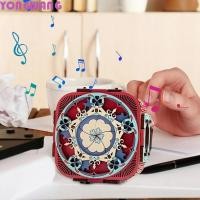 ราคา YONGWANG66HR กล่องดนตรีปริศนาไม้ City of Sky Handmade 3D ปริศนาเพลงกล่อง ของเล่นเด็กหัตถกรรมชุด Creative Assembly แหวนกล่องผู้ใหญ่ (47102456091)