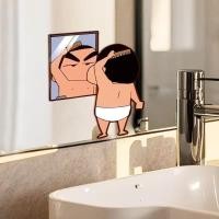 ราคา Creative Crayon Shin Chan สติ๊กเกอร์ติดผนังการ์ตู สติ๊กเกอร์ห้องน้ำกันน้ำ สติ๊กเกอร์ติดกระจกห้องน้ำ (41973350456)