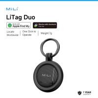 ราคา MiLi LiTag Duo สมาร์ทแท็กติดตามของ รองรับ iOS Find My และ Google Find Hub เหมาะสำหรับกุญแจและกระเป๋า (25696272297)