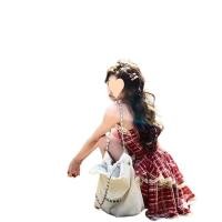 ราคา เดรสปาดไหล่ เดรสสาวอวบ ชุดสลิปลายสก๊อตสีแดงฝรั่งเศส อารมณ์ระดับไฮเอนด์ฤดูร้อนของผู้หญิง รัดเอว กระโปรงพองตัวเล็กบาง (44176470402)