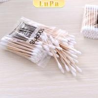 ราคา LuPa สำลีก้านด้ามไม้ หัวคู่คัตเติ้ลบัต สำลีแบบไม้ 1 แพ็ค บรรจุ 80 ก้าน Cotton swab (25417215970)