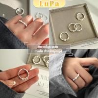 ราคา LuPa แหวนแฟชั่น โลหะผสม สีเงิน ประดับไข่มุกเทียม fashion ring (25358654819)