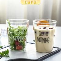 ราคา LuPa A641 แก้วกาแฟ สกินตัวหนังสือ Good MORNING ดีไซน์เลิศ Breakfast glass (24217216282)