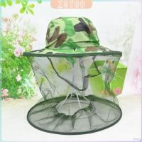 ราคา ZY หมวกปีกกว้างกันแมลง หมวกมุ้งเดินป่า Insect hat (29903594734)