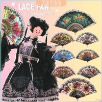 ราคา ZoYoo พัดจีนพัดสไตล์วินเทจ พัดแต่งขอบลูกไม้สีดำ Lace fan (28203653064)