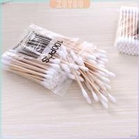 ราคา ZY สำลีก้านด้ามไม้ หัวคู่คัตเติ้ลบัต สำลีแบบไม้ 1 แพ็ค บรรจุ 80 ก้าน Cotton Swab (24082618244)