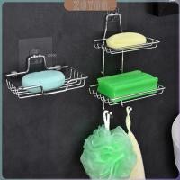ราคา ZY ที่วางสบู่สแตนเลส ชั้นวางของ วางสบู่ ฟองน้ำ ไม่ต้องเจาะผนัง soap dish (29353597083)