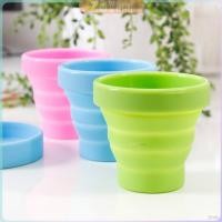 ราคา ZY แก้วน้ำพับได้ แก้วน้ำซิลิโคน ถ้วยยืดไสลด์ silicone folding cup (24682624151)