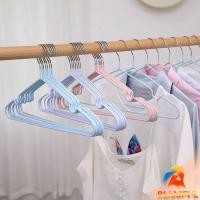ราคา ไม้แขวนเสื้อหุ้มซิลิโคน อย่างดี สีพาสเทล Set 5 ชิ้น ขนาด 40 4 19 4 ซม Silicone Coated Cloths Hanger 5Pcs (24066085592)
