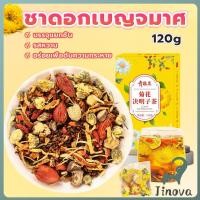 ราคา Jnv ชาจีนกล่องเหลือง 12 ซอง ชาเก๊กฮวย เครื่องดื่มชาจีน สวนประกอบ ชะเอม เมล็ดขี้เหล็ก สายน้ําผึ้ง วูล์ฟเบอร์รี่ tea bag (44068368970)