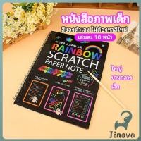 ราคา Jnv สมุดโน๊ตขูดสีรุ้งเล่มเล็กเกาหลี กระดาษวาดรูปสีสันสดใส พร้อมจัดส่ง children s picture book (42667603011)