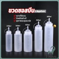 ราคา Jnv ขวดบีบซอส ขวดใส่มายองเนส มีฝาปิด แบบพลาสติก มีหมายขนาดให้เลือก (44418454338)