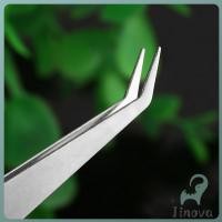 ราคา Jnv คีบหนีบสแตนเลส คีมหนีบอเนกประสงค์ มี 2 แบบ ปากคีบงอ ปากคีบแหลม Stainless steel tweezers (43265259202)