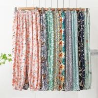 ราคา ชุดนอนฤดูร้อนสำหรับผู้หญิง ทำจากผ้าเรยอนและผ้าฝ้ายเทียม ใส่สบายป้องกันยุง (40068436577)