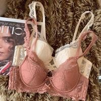 ราคา ชุดชั้นในลูกไม้ฝรั่งเศส สยบทรวงสำหรับเต้านมเล็ก กางเกงขัดเงาดีไซน์เนียบ (26541578512)