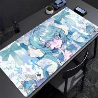 ราคา Anime Mouse Pad Office PC Gaming อุปกรณ์เสริม Mousepad H hatsunes M miku สาวน่ารักแป้นพิมพ์ Pad แล็ปท็อป Kawaii Gamer นุ่มโต๊ะ Mat (50902059880)