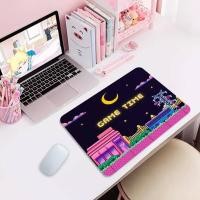 ราคา แผ่นรองเมาส์สําหรับเล่นเกมพิกเซลย้อนยุคขนาดเล็กอุปกรณ์เสริมสําหรับเล่นเกมส่วนบุคคลสํานักงานแผ่นรองโต๊ะแผ่นรองเมาส์แป้นพิมพ์เมาส์ (44421853004)