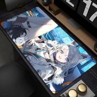 ราคา Hololive Shirakami Fubuki แผ่นรองเมาส์ XL แล็ปท็อปหูแมวสีขาวอะนิเมะสาว Mousepad ขยายโต๊ะ PC Gamer ตู้แป้นพิมพ์พรม (44419666675)