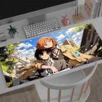 ราคา แผ่นรองเมาส์ขนาดใหญ่ Bungo Stray Dogs Gamer คีย์บอร์ดแผ่นรองเม้าส์สําหรับเล่นเกมโต๊ะแล็ปท็อป Mousepad Deskmat พรม PC อะนิเมะ Mousepad (42469662396)