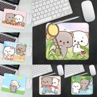 ราคา Mochi Cat Gaming Mousepad XS Small Mousepad สําหรับ PC Gamer ตกแต่งเดสก์ท็อป แผ่นรองเมาส์สํานักงาน Deskmat พีช (40821855831)