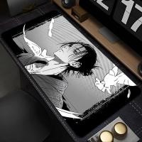 ราคา PC Gamer ตู้ Mousepad แล็ปท็อปญี่ปุ่นอะนิเมะ Eren Yeager คีย์บอร์ดพรม XXL A attack บน Titan แผ่นรองเมาส์ความเร็ว HD ขยายโต๊ะ Mat (40269671861)