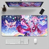ราคา อะนิเมะน่ารักมีนาคม 7th Mousepad Honkai Star Rail แผ่นรองเมาส์ล็อคขอบแผ่นรองเม้าส์สํานักงานขนาดใหญ่ลื่นแป้นพิมพ์ Sparkle Huo (26092883410)