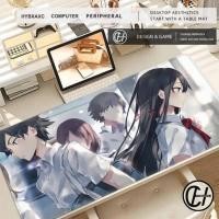 ราคา แผ่นรองเมาส์น่ารัก HD โต๊ะ Pad ขยายคีย์บอร์ดเกมขนาดใหญ่ 40x90 ซม XXL Yukinoshita Yukino Gamer Mousepad (48000914440)