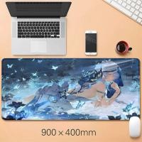 ราคา Wuthering Wave The Shorekeeper เกม teclado แผ่นรองเมาส์ HD พิมพ์ล็อคขอบคอมพิวเตอร์สํานักงานขนาดใหญ่อุปกรณ์เสริมสําหรับเล่นเกมแผ่นรองเมาส์ (41173907095)