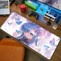 ราคา ใหม่ Kawaii วอลล์เปเปอร์อะนิเมะ Re Zero Rem Mousepad เกมสํานักงานยางแผ่นรองเม้าส์ Gamer โต๊ะแผ่นรองเม้าส์ตกแต่งแผ่นรองเม้าส์ Pad (40023936477)
