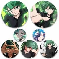 ราคา Senritsu no Tatsumaki อะนิเมะ One Punch Man ป้ายอะนิเมะรอบเลเซอร์ Badge การ์ตูนเข็มกลัดเสื้อผ้ากระเป๋าเป้สะพายหลังอุปกรณ์เสริม Lapel (40175156668)