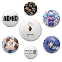 ราคา 58มม รอบปุ่มนุ่ม หมุด น่ารักตลกจดหมายสโลแกนสร้างสรรค์เข็มกลัดกระเป๋าเป้สะพายหลังเสื้อผ้าตกแต่งแฟชั่นการ์ตูนเครื่องประดับ (28791438176)