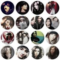ราคา Hot Retro Rock Band Tokio Hotel Bill Kaulitz ปุ่มสีชมพู Pin Gothic Rock เข็มกลัด Badge กระเป๋าเป้สะพายหลังตกแต่งแฟนรวบรวม Party (26085064800)