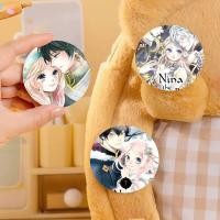 ราคา Nina The Starry เจ้าสาวป้ายอะนิเมะรอบเลเซอร์ป้ายการ์ตูนเข็มกลัดเสื้อผ้ากระเป๋าเป้สะพายหลังอุปกรณ์เสริมLapel (40475146890)