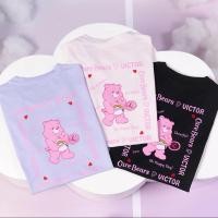 ราคา VICTOR เสื้อกีฬาแบดมินตัน เสื้อแขนสั้น OVERSIZE รุ่น T 4503 CBC VICTOR x CAREBEARS (28858238473)